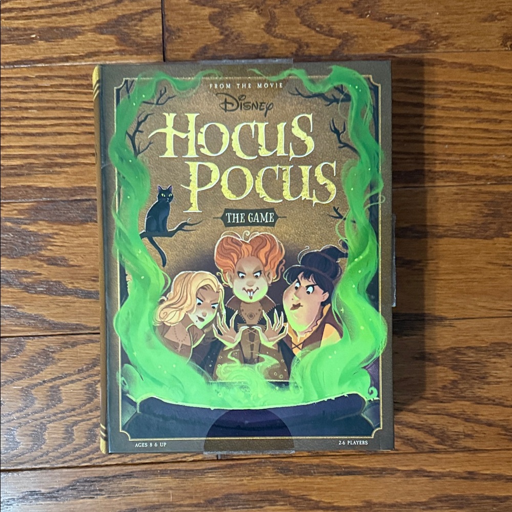 Disney Hocus Pocus Board Game - Green and Brown